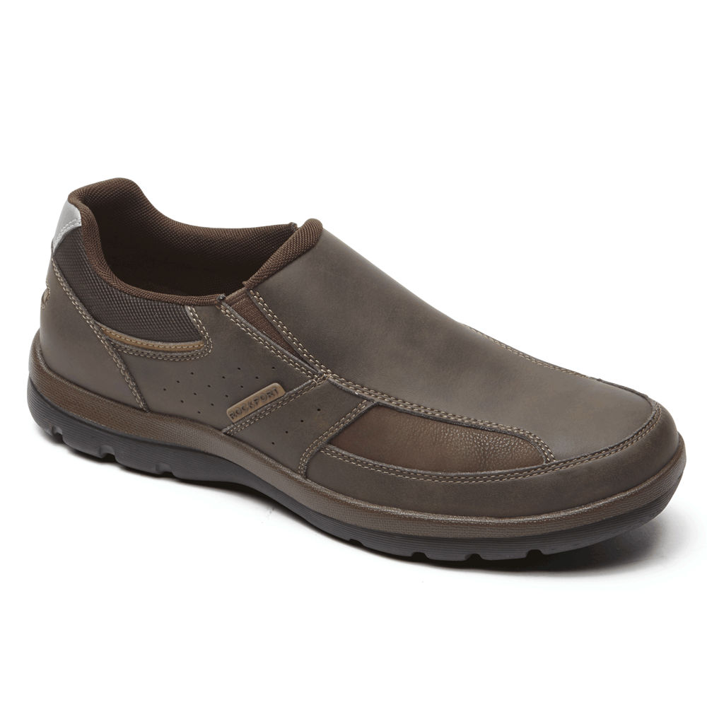 Rockport Slip-Ons Herre Brune - Get Your Kicks - MUNQ30218